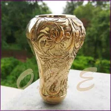 Solid Brass Designer Handle Vintage Walking Cane Wooden Walking Victorian Stick