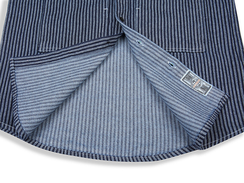 【ひつじ】ISM OKONKWO Men's Amekaji Western Shirts Railroad Work Shirts