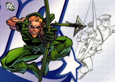 Green Arrow 2007 DC Comics Rittenhouse Card