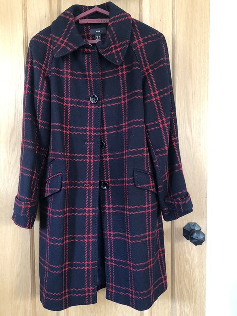 zara studded sleeve coat