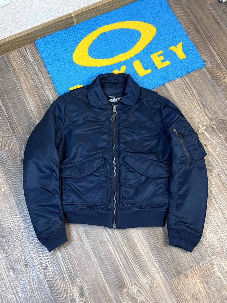 Mens Vintage Scott USA CWU R Flyers blue bomber jacket size S