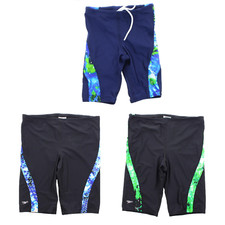 Speedo Men's Circle Sound Spliced Swimsuit Jammer Swim Short Trunks 8051218