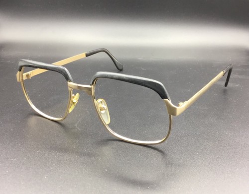 Marcolin occhiale vintage Eyewear frame Italy brillen lunettes glasses gold  | eBay