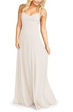 Show Me Your Mumu Godshaw Gown A-Line Womens Large Show Me The Ring Crisp Dress