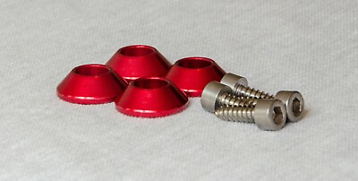 #ad #ad Vauxhall Zafira C Tourer Front Wings Stainless Bolt amp; Red Washer kit SRI Turbo GBP 12.49