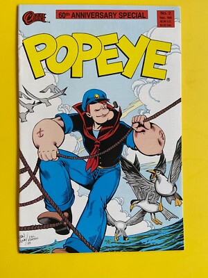 POPEYE 60th Anniversary Special - Ocean Comics - High Grade 1987
