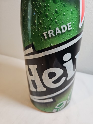 Rare 3 qt. Heineken Lager Empty Beer Special Edition Bottle - EMPTY - Picture 4 of 8