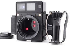 Universal Press Body + 6x4.5 6x6 6x7 Roll Film Back Holder + Shutter Grip