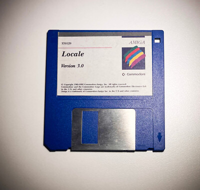 COMMODORE AMIGA - LOCALE 3.0