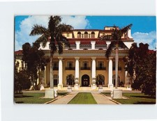 Postcard Home of the Late Henry Flagler New Flagler Museum Palm Beach Florida