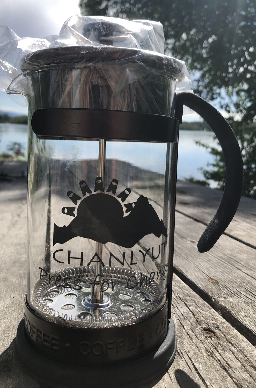French Press Coffee Maker &ldquo;CHANLYU press For Change&rdquo; Cook Inlet Tribal Alaska