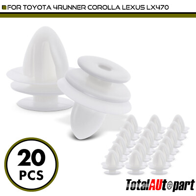 20x Board Inside Trim Panel Retainer Clip for Toyota 4Runner Lexus 11mm Nylon
