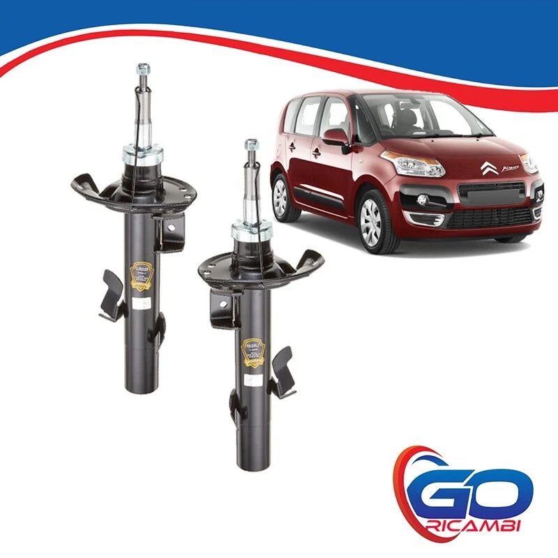 KIT 2 AMMORTIZZATORI ANTERIORI PER CITROËN C3 PICASSO 2009 1.4 1.6 - Immagine 2 di 3