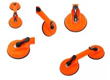 Dual Suction Cup Glass Lifter Heavy Duty Handle Grip Vacuum Pad Tool Tile