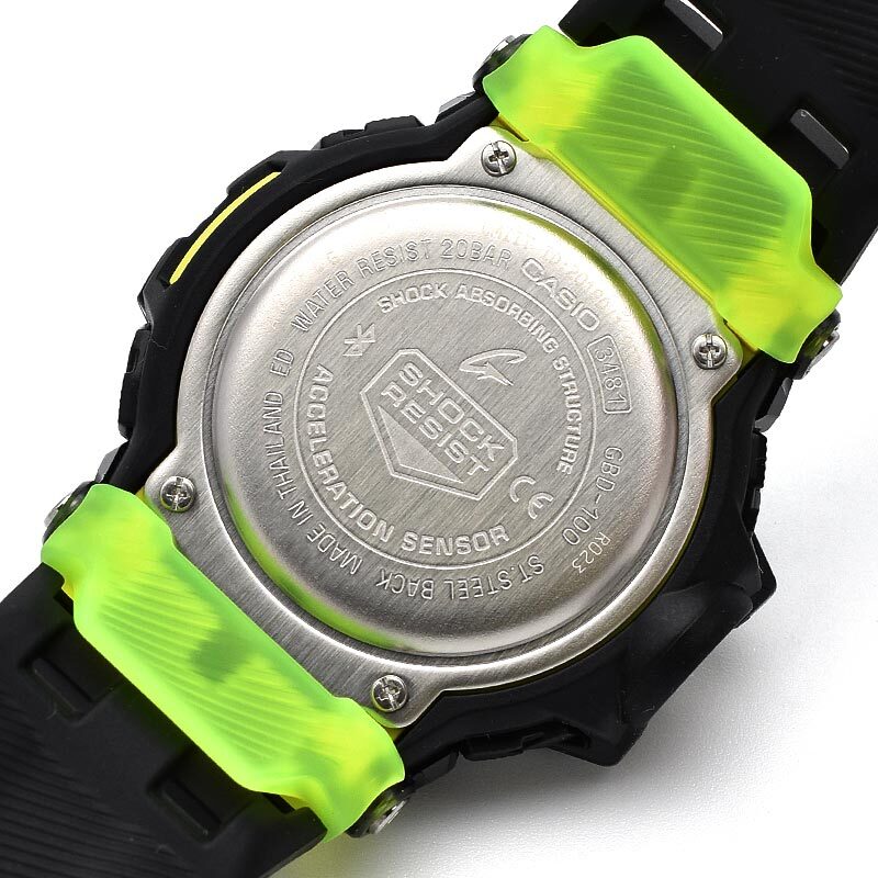 CASIO G-SHOCK GBD-100SM-1JF G-SQUAD Bluetooth Smartphone Link