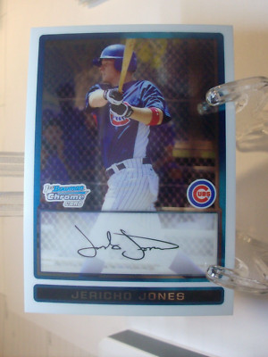2009 Bowman Chrome Prospects #BCP8 - Jericho Jones - Chicago Cubs  (97573)