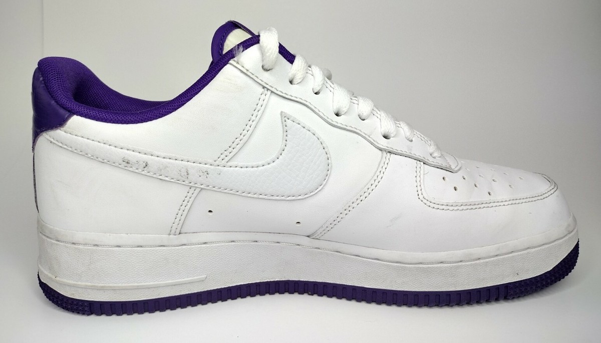 Nike Air Force 1 '07 2 White Voltage Purple CJ1380-100 Men's Nike Air Force 1 '07 2 White Voltage Purple CJ1380-100 Men's