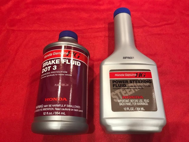 Honda power steering fluid