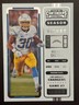 2022 Panini Contenders #73 Austin Ekeler Los Angeles Chargers