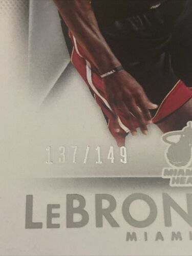 2013-14 Panini Titan LeBron James Einzelhandel #137/149 WÄRME - Bild 2 von 7