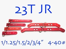 1PC 1/1.25/1.5/2/3/4" 23T Aluminum Servo Arm for JR Airtronics 4-40# Thread US