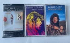 Robert Plant Only Cassette Tape Lot Now and Zen Manic Nirvana Pictures at Eleven