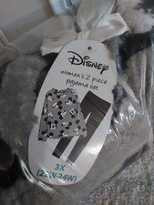 NWT DISNEY PLUS SIZE 3X 22W-24W WOMEN'S 2 PIECE PAJAMA SET