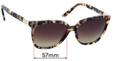 SFx Replacement Sunglass Lenses fits Gucci GG3502/S - 57mm Wide