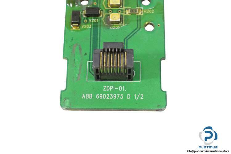 ABB ZDPI-01 PANEL BOARD_69023975 D 1/2 / 3AUA0000058712E