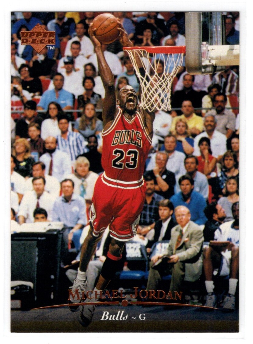 MICHAEL JORDAN BULLS  1995-96 UPPER DECK UD #23