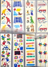 Mrs. Grossman Individual Sticker Strips KIDS BABY Theme UPick