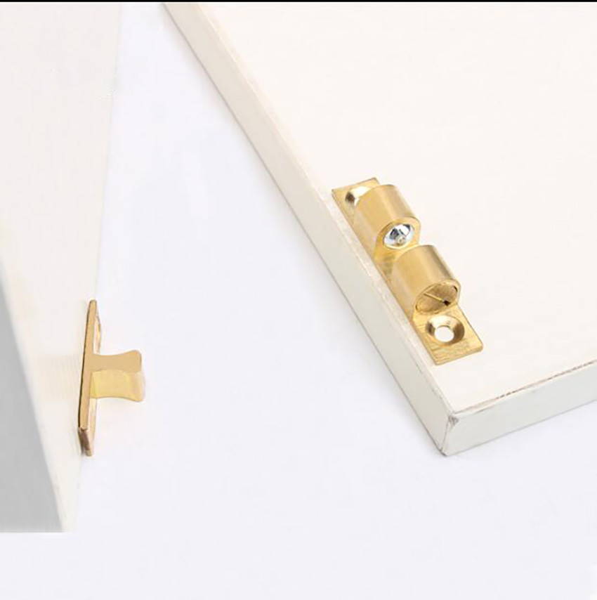 Brass Catch Cupboard Door Latch Catch Strong