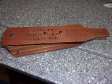 H61 vintage lynch's world champion turkey call no. 102 1958
