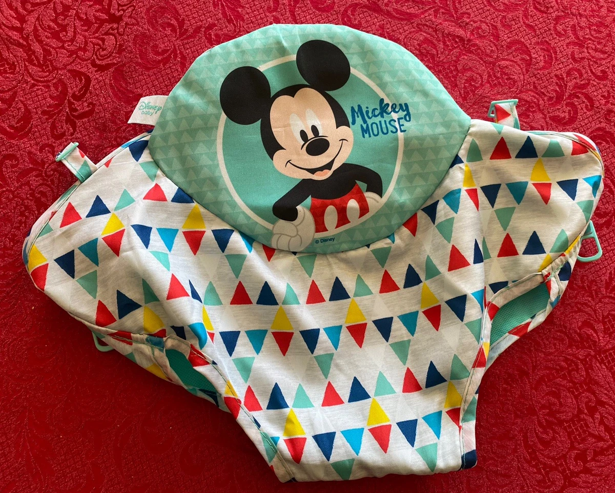 Disney Mickey Baby Walker Fabric Seat Cover Cushion Replacement