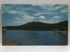 Postcard High Point State Park High Point Monument 1959