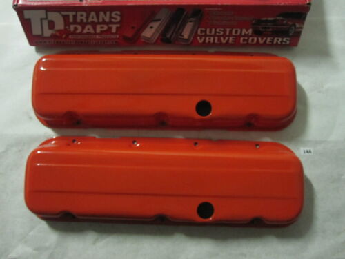 New Trans-Dapt® 9993 - Short Valve Covers For Chevy Big Block V8 BBC - Picture 3 of 5