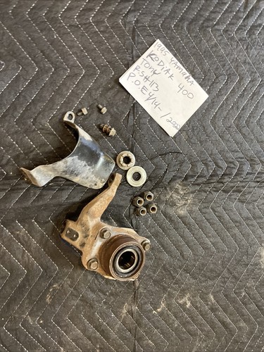 1995 Yamaha Kodiak 400 left side steering knuckle - Picture 12 of 12
