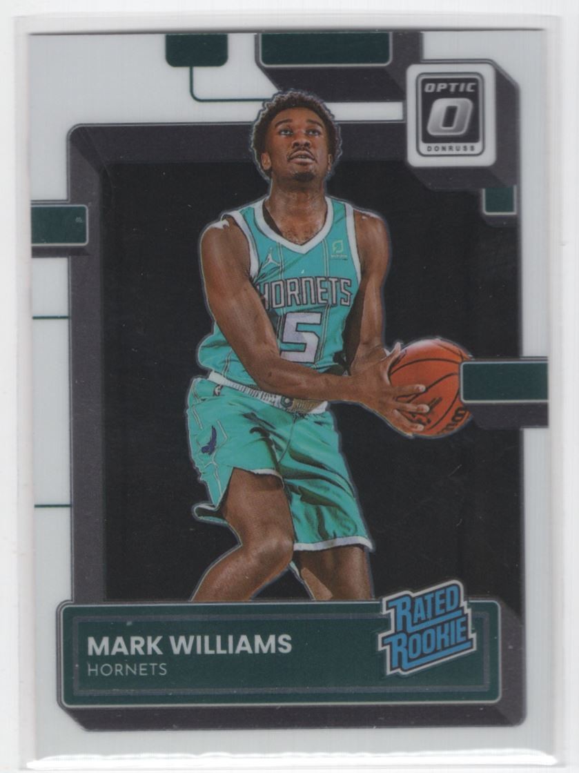 #245 2022-23 Optic Rated Rookie ] Mark Williams RC Charlotte Hornets