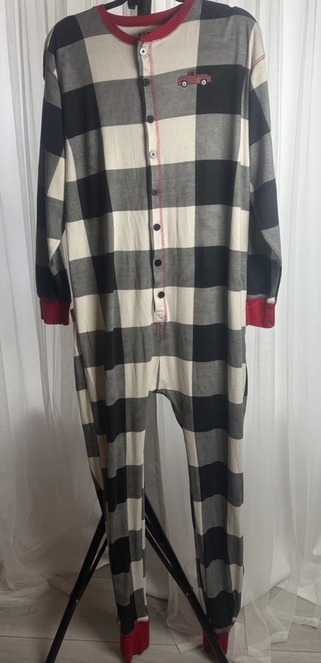 Pijama de Navidad Lazy One Tailgate Unisex Adulto Flapjack Talla Grande SKU#W056 Foto 2 de 4