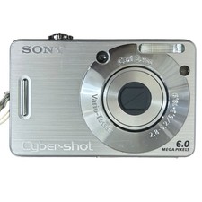 Sony Cyber-shot DSC-W50 Digital Camera Silver Japan
