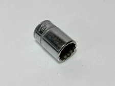 Snap-on Tools USA TMMDS15 1/4" Drive 12-POINT Metric 15mm SEMI-DEEP Socket