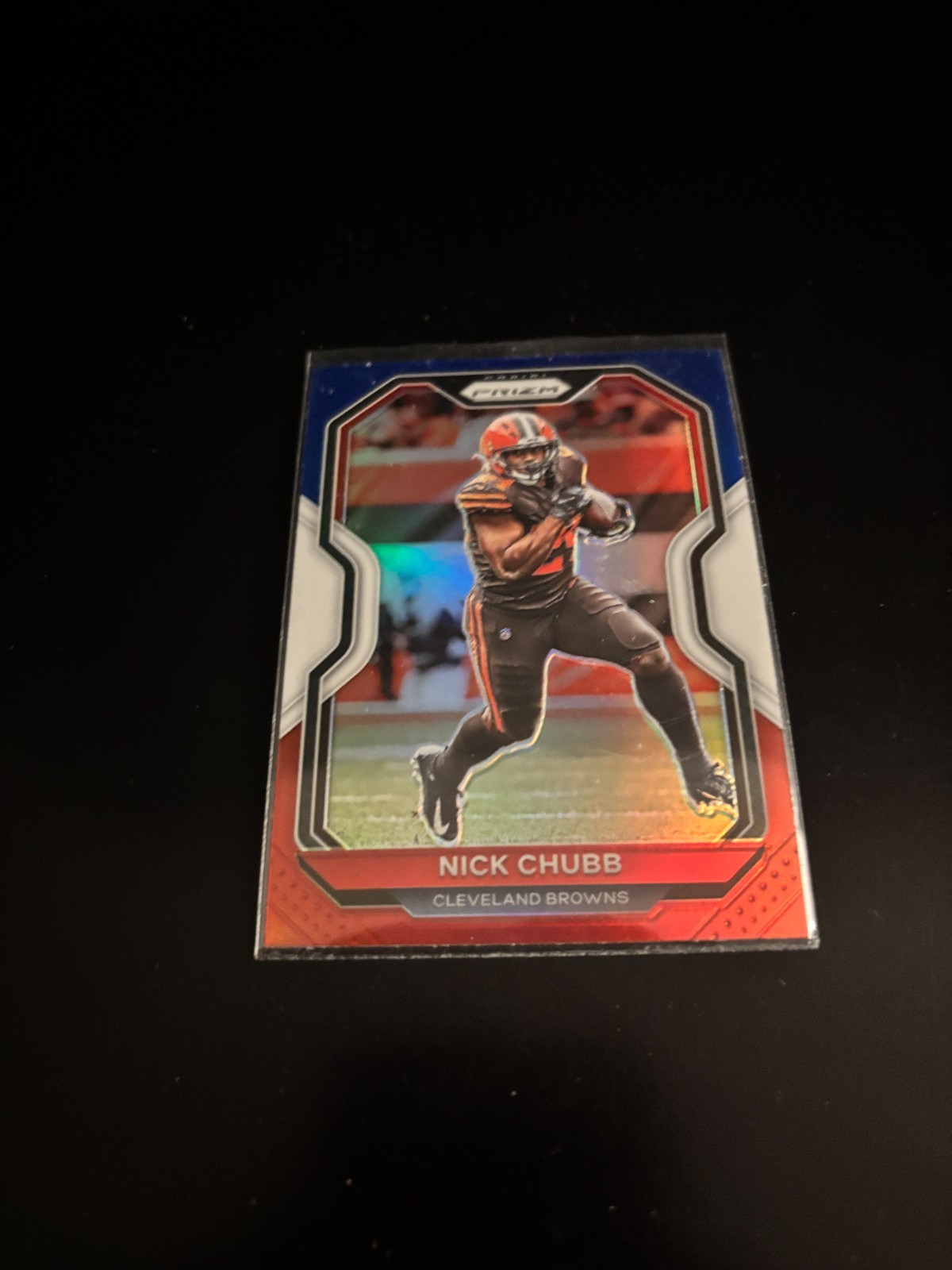 Nick Chubb 2020 Panini Prizm RWB Prizm Browns 59