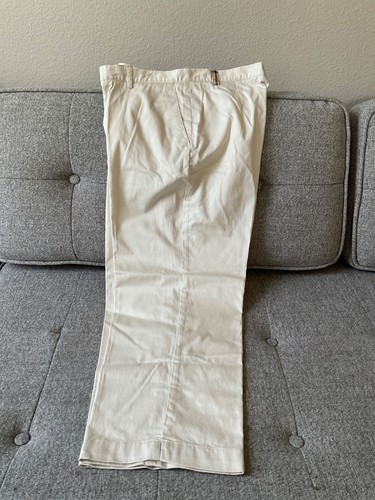 Burberry Women's golf casual pants cotton flat front straight leg Sz 6