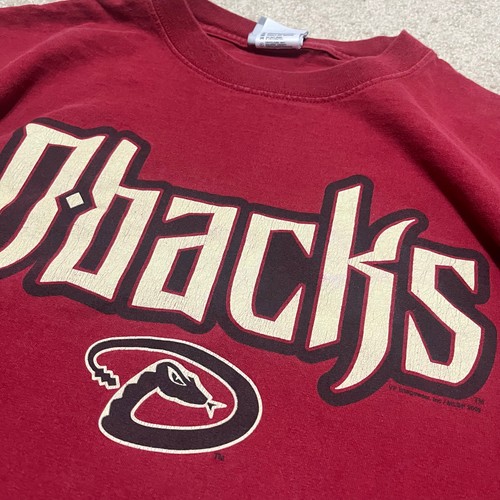 Vintage 2008 Arizona Diamondbacks MLB D Back Red Tee Large - Picture 2 of 5