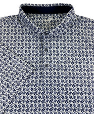 Puma Mens Dry Cell Performance Navy Blue Floral Aop Golf Polo Shirt Xxl Puma Mens Dry Cell Performance Navy Blue Floral Aop Golf Polo Shirt Xxl