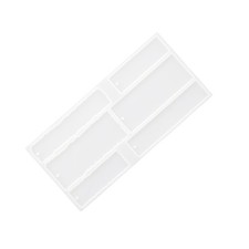 1 Set Silicone Bookmark Mold DIY Bookmark Casting Mould Bookmarker Mould