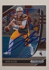 Josh Allen signed 2020 Panini Prizm Draft Picks #56 - Bills Autograph 
