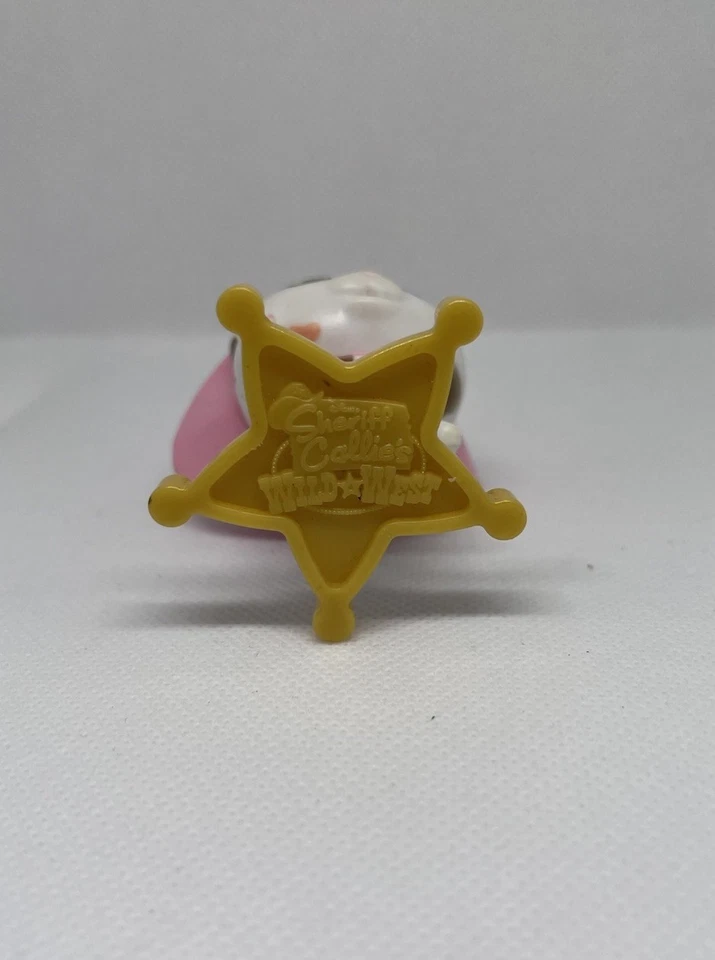 Disney Junior Sheriff Callie's Wild West 3 inch Star Cat Toy Cowboy Cowgirl Pink - image 2 of 3