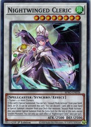 Nightwinged Cleric BPRO-EN038 Super Rare 1st Edition