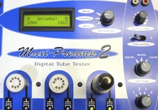 1  1958 Amperex Bugle Boy Foil Getter Long Plate ⊿ 7K  mC5 -Maxi M Balanced 115%